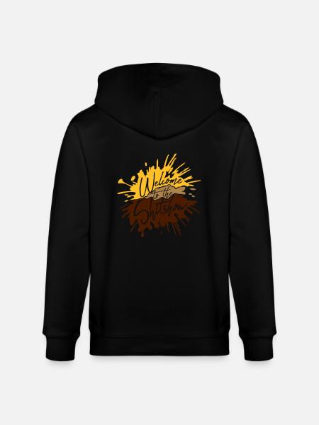 Shit Disgusting ShitShow - Stanley/Stella CULTIVATOR  Unisex Organic Hooded Jacket - black