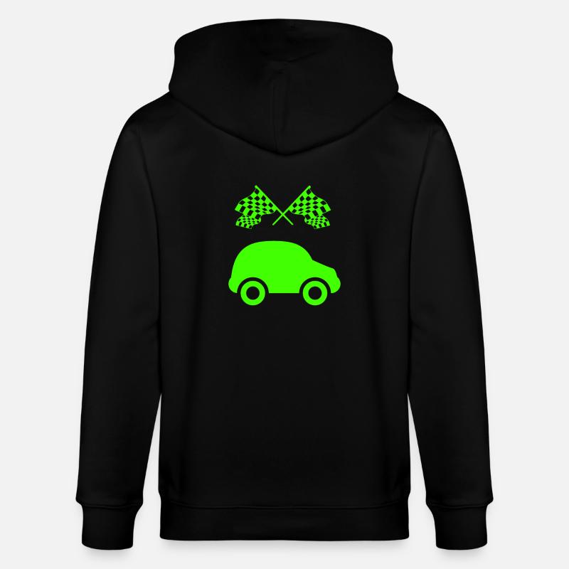 Voiture - Veste à capuche bio CULTIVATOR Stanley/Stella Unisexe - noir