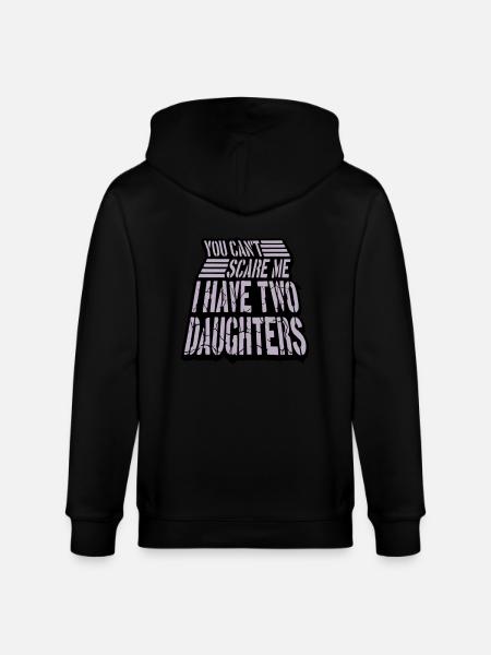 I have two daughters - Stanley/Stella Unisex Bio-Kapuzenjacke CULTIVATOR  - Schwarz