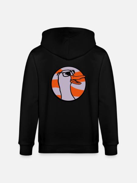 Circle Logo Sunglasses Goose - Stanley/Stella CULTIVATOR Unisex Organic Hooded Jacket - black