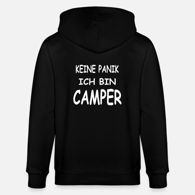 Camper - Stanley/Stella Unisex Bio-Kapuzenjacke CULTIVATOR - Schwarz