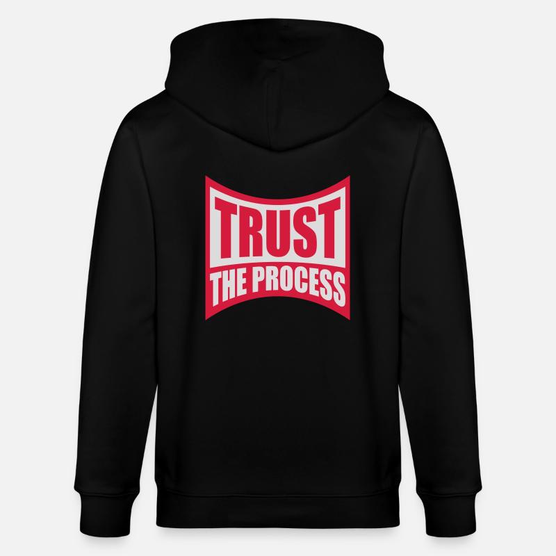 faire confiance au processus Devis - Veste à capuche bio CULTIVATOR Stanley/Stella Unisexe - noir