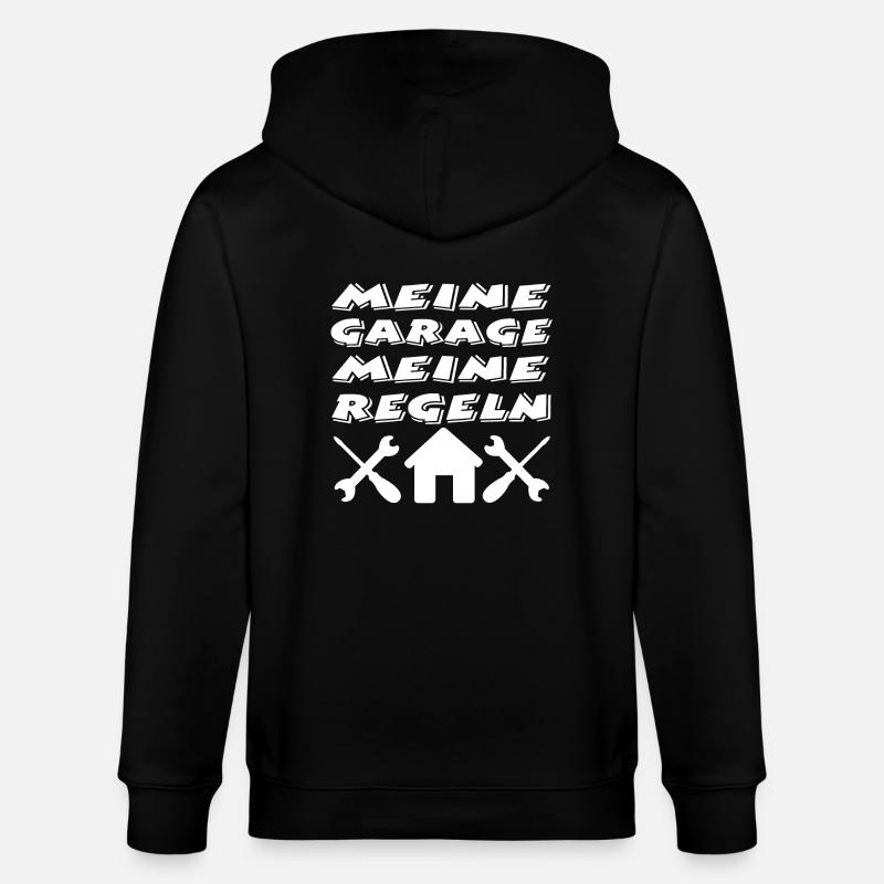 Garage - Stanley/Stella Unisex Bio-Kapuzenjacke CULTIVATOR  - Schwarz