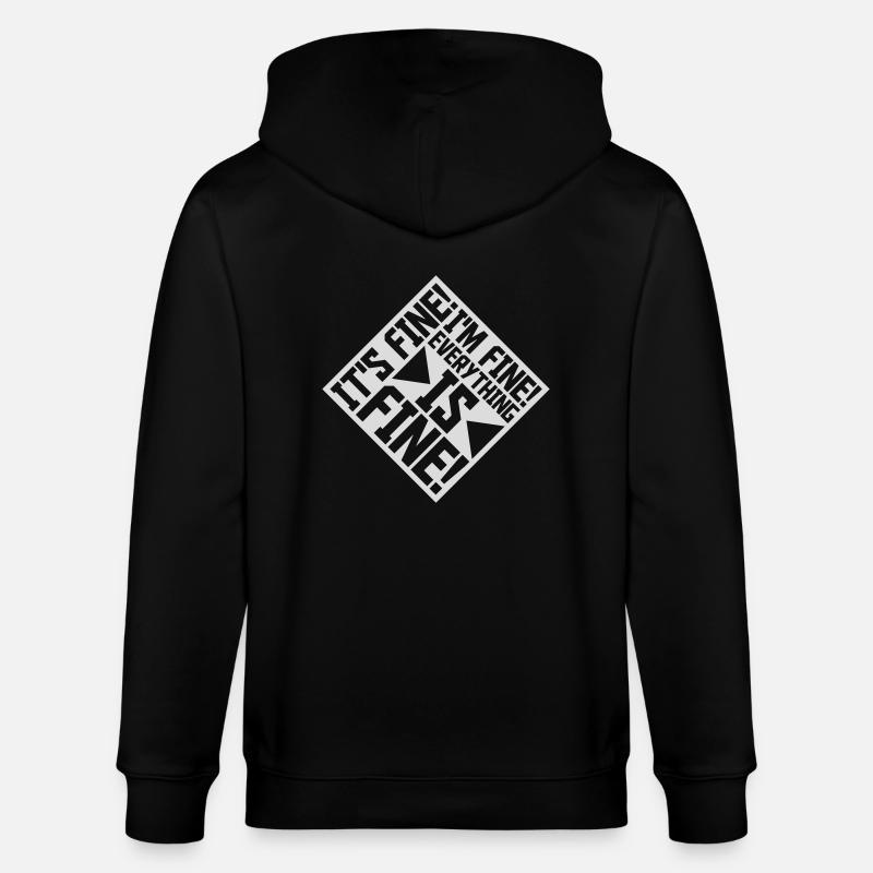 Tout va bien devis - Veste à capuche bio CULTIVATOR Stanley/Stella Unisexe - noir