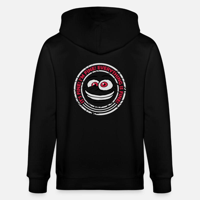 Tout va bien devis - Veste à capuche bio CULTIVATOR Stanley/Stella Unisexe - noir