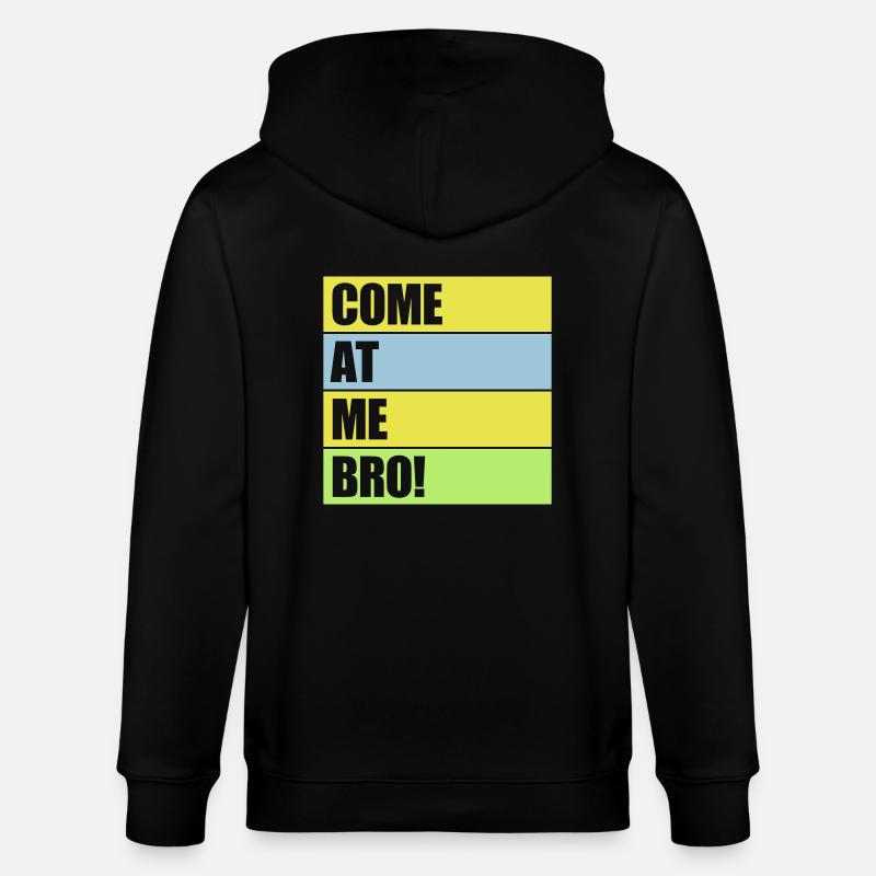 Viens à moi bro - Veste à capuche bio CULTIVATOR Stanley/Stella Unisexe - noir