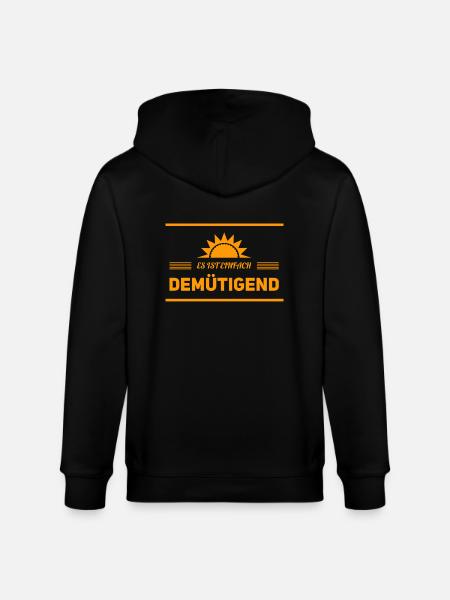 wie peinlich - Stanley/Stella Unisex Bio-Kapuzenjacke CULTIVATOR  - Schwarz
