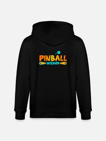 Flipper spielen Flipperautomat Pinball Wizard - Stanley/Stella CULTIVATOR  Unisex Organic Hooded Jacket - black