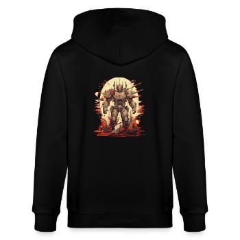 Mecha - Veste à capuche bio CULTIVATOR Stanley/Stella Unisexe - noir - Dos - Anna (173cm)