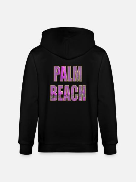 PalmBeach - Stanley/Stella Unisex Bio-Kapuzenjacke CULTIVATOR - Schwarz