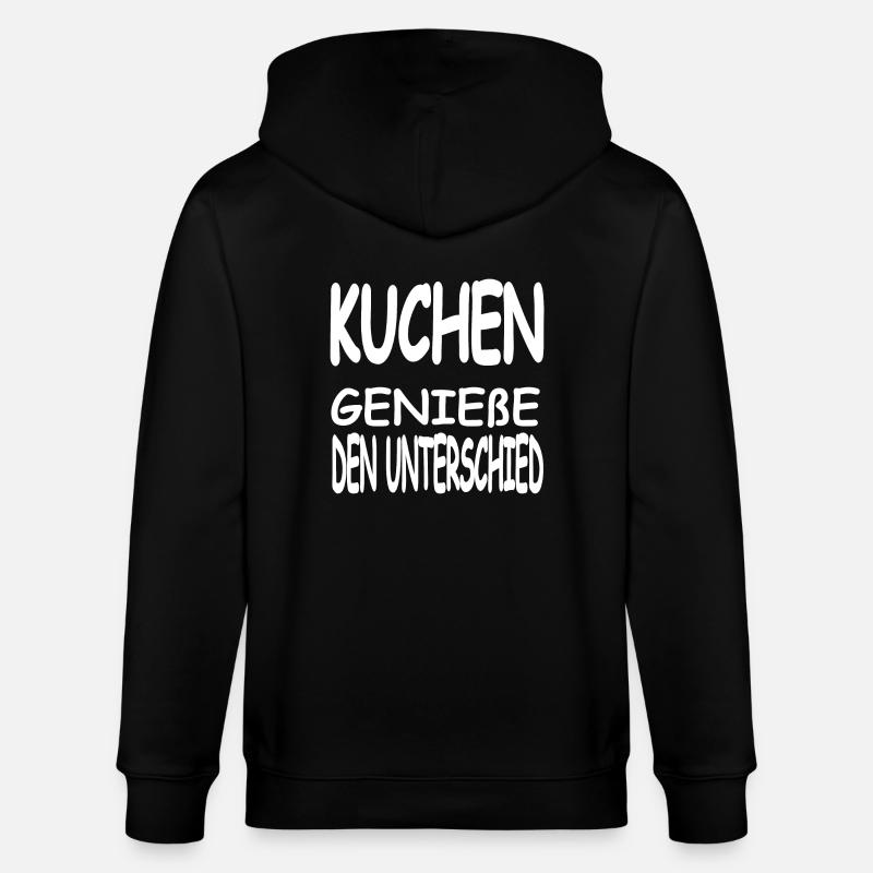 Kuchen - Stanley/Stella Unisex Bio-Kapuzenjacke CULTIVATOR - Schwarz