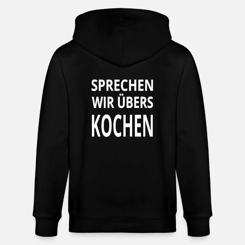 Kochen - Stanley/Stella Unisex Bio-Kapuzenjacke CULTIVATOR  - Schwarz