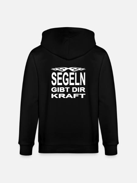 Segeln - Stanley/Stella Unisex Bio-Kapuzenjacke CULTIVATOR  - Schwarz