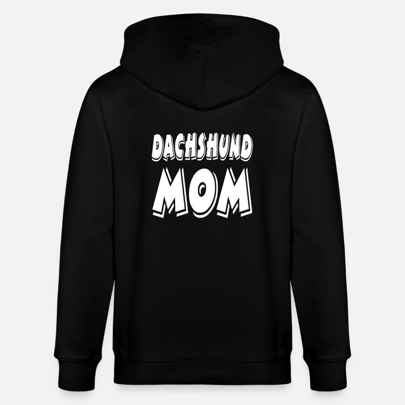 Dackel - Stanley/Stella Unisex Bio-Kapuzenjacke CULTIVATOR - Schwarz