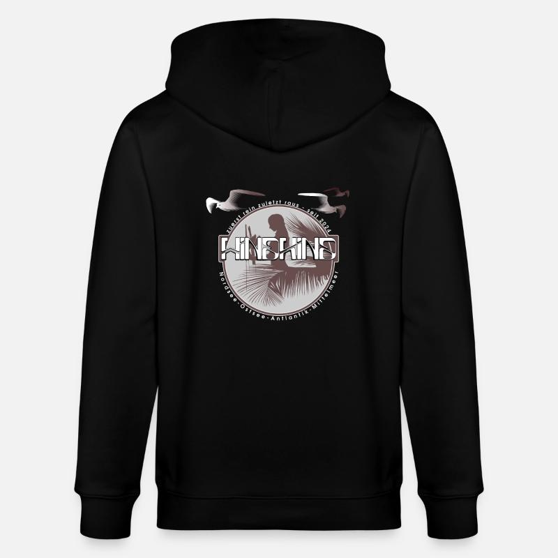 Surf Windkind - Veste à capuche bio CULTIVATOR Stanley/Stella Unisexe - noir