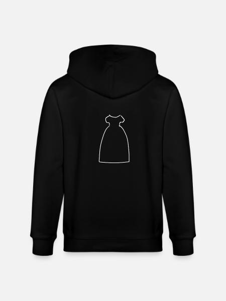 Dress Symbol Clothes - Stanley/Stella CULTIVATOR  Unisex Organic Hooded Jacket - black