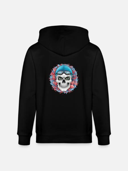 Dive into the Unknown! - Stanley/Stella CULTIVATOR  Unisex Organic Hooded Jacket - black
