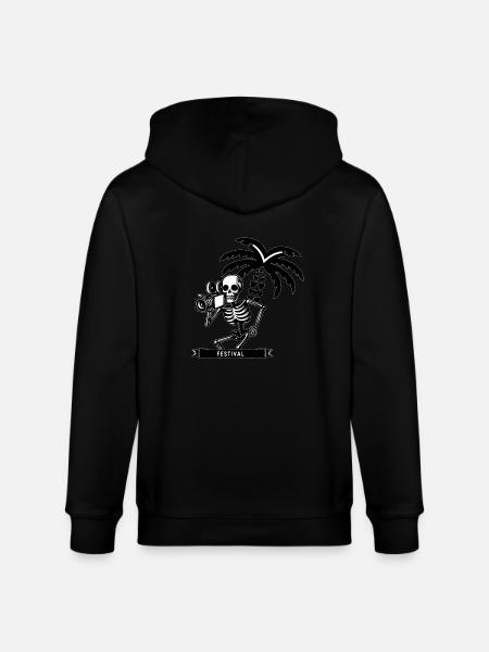 Ein Kinokameramann - Stanley/Stella Unisex Bio-Kapuzenjacke CULTIVATOR  - Schwarz