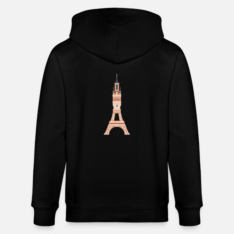 Bef'Fel - Veste à capuche bio CULTIVATOR Stanley/Stella Unisexe - noir