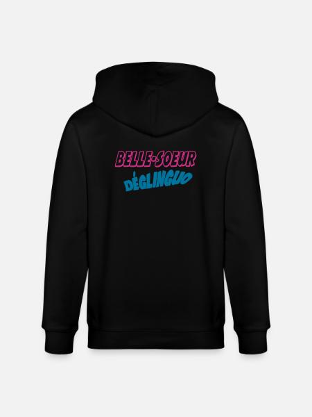 Schwägerin - Stanley/Stella Unisex Bio-Kapuzenjacke CULTIVATOR - Schwarz