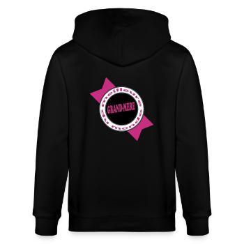 Meilleure Grand-mère - Veste à capuche bio CULTIVATOR Stanley/Stella Unisexe - noir - Dos - Anna (173cm)