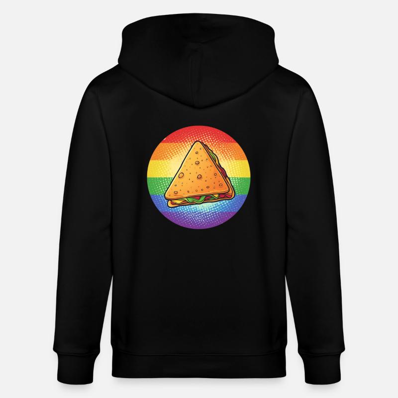 LGBTQ Nacho - Stanley/Stella Unisex Bio-Kapuzenjacke CULTIVATOR  - Schwarz