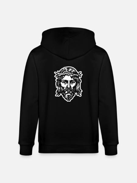 Mon Dieu - Veste à capuche bio CULTIVATOR Stanley/Stella Unisexe - noir