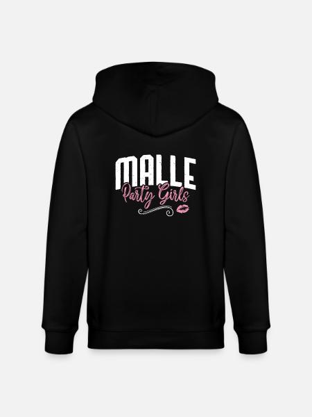 Les fêtardes de Malle s'embrassent - Veste à capuche bio CULTIVATOR Stanley/Stella Unisexe - noir