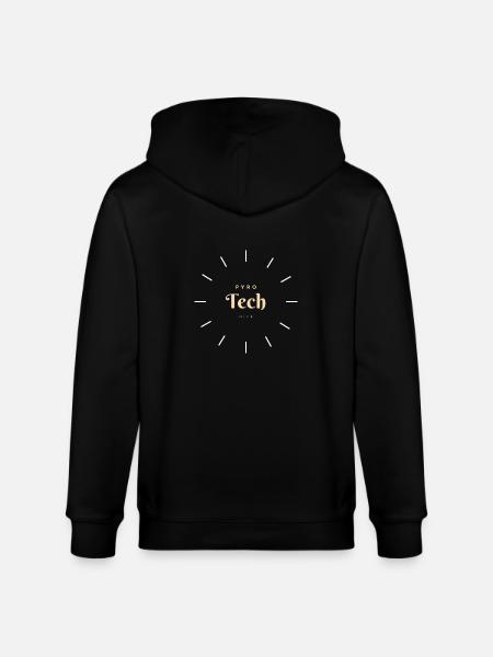 PYROTECHNIK bright - Stanley/Stella Unisex Bio-Kapuzenjacke CULTIVATOR - Schwarz