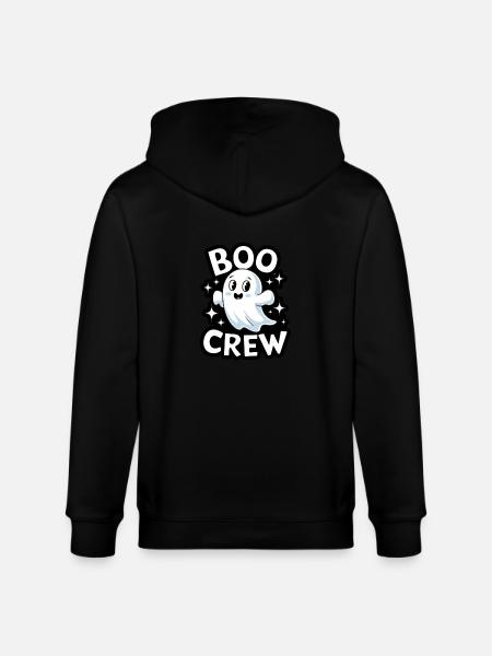 Sweet Ghost – Boo Crew - Stanley/Stella CULTIVATOR Unisex Organic Hooded Jacket - black