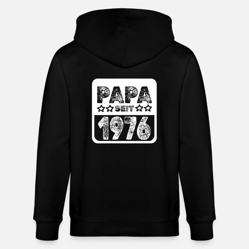 1976 - Veste à capuche bio CULTIVATOR Stanley/Stella Unisexe - noir