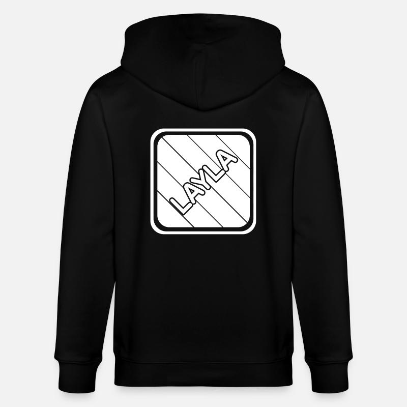 Cadeau pour Layla - Veste à capuche bio CULTIVATOR Stanley/Stella Unisexe - noir