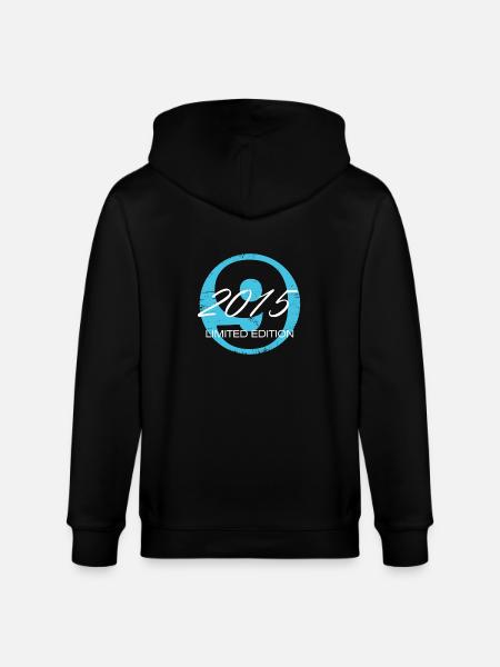 Conception du 9e anniversaire - Veste à capuche bio CULTIVATOR Stanley/Stella Unisexe - noir