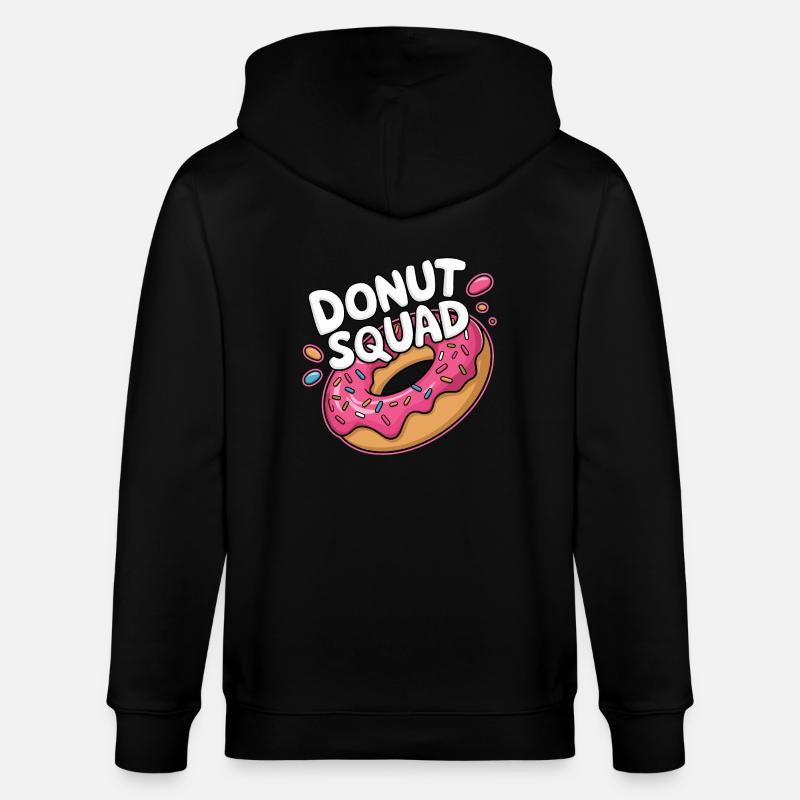 Donut Squad Beignets Beignets - Veste à capuche bio CULTIVATOR Stanley/Stella Unisexe - noir