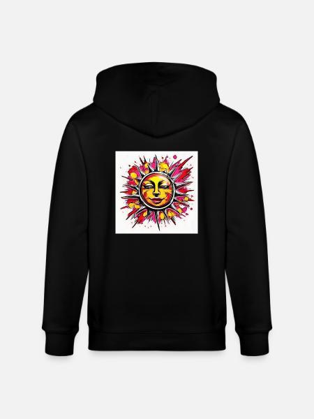Dreaming Sun - Stanley/Stella Unisex Bio-Kapuzenjacke CULTIVATOR  - Schwarz