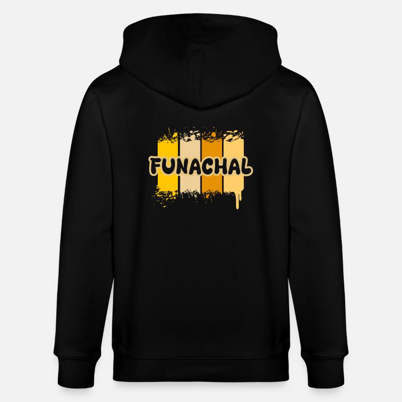 Funachal Funachal - Veste à capuche bio CULTIVATOR Stanley/Stella Unisexe - noir
