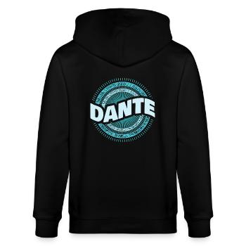 Idea Regalo Dante - Felpa con cappuccio ecologica unisex CULTIVATOR di Stanley/Stella - nero - Retro - Anna (173cm)