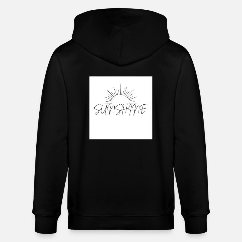 SOLEIL - Veste à capuche bio CULTIVATOR Stanley/Stella Unisexe - noir