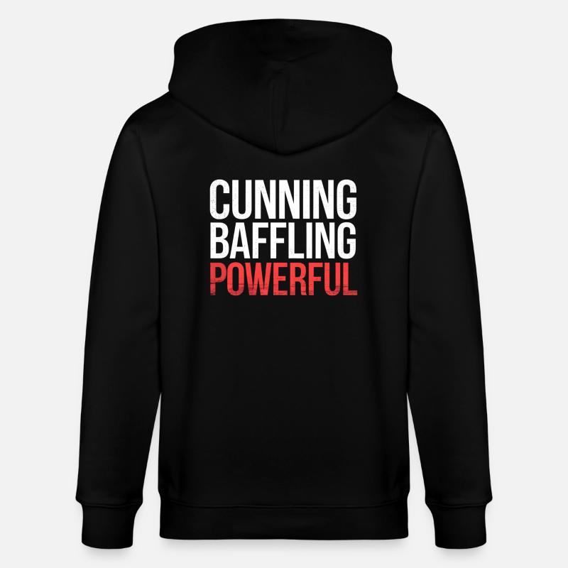 Cunning Baffling Powerful 6 - Stanley/Stella Unisex Bio-Kapuzenjacke CULTIVATOR  - Schwarz