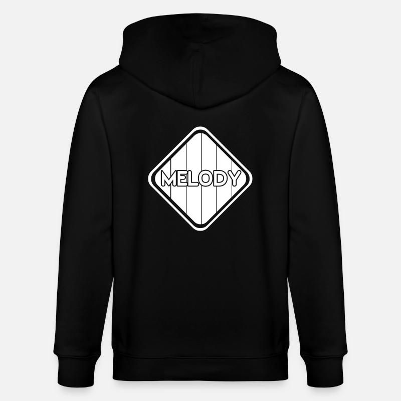 Melody - Stanley/Stella Unisex Bio-Kapuzenjacke CULTIVATOR  - Schwarz