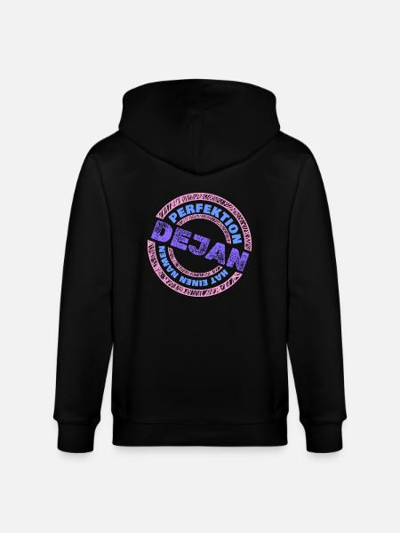 Gift for Dejan - Stanley/Stella CULTIVATOR Unisex Organic Hooded Jacket - black