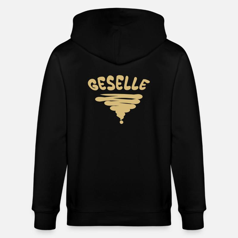 Compagnon - Veste à capuche bio CULTIVATOR Stanley/Stella Unisexe - noir