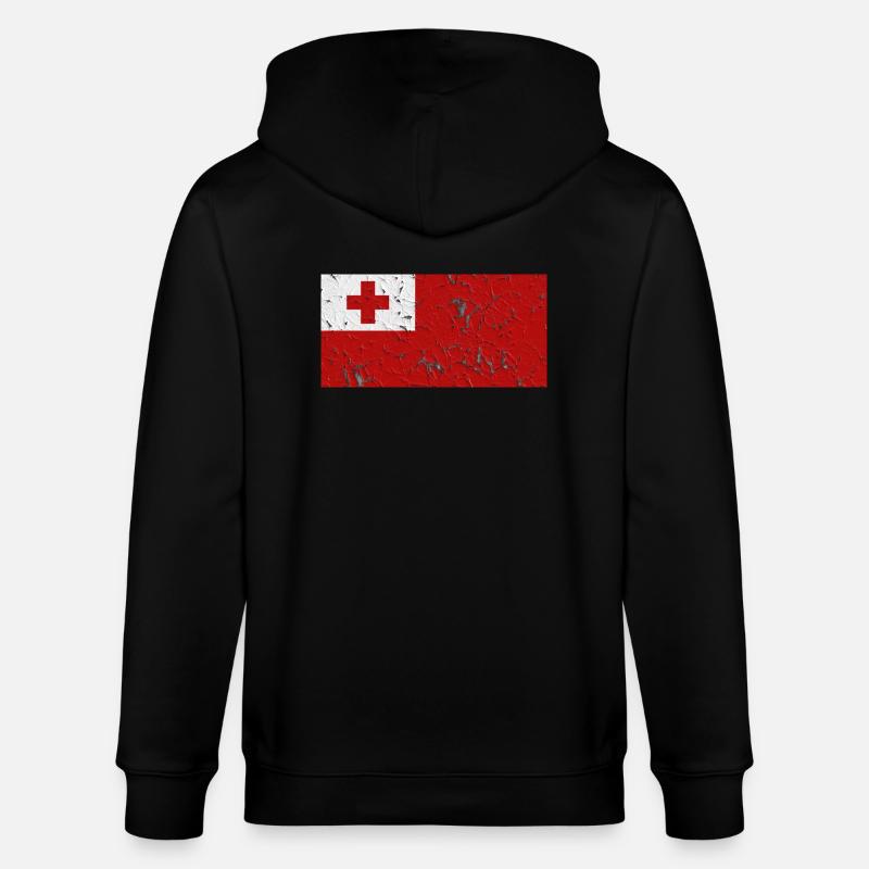 Cadeau pour les Tonga - Veste à capuche bio CULTIVATOR Stanley/Stella Unisexe - noir