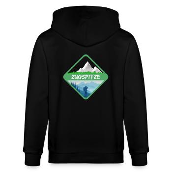 Nature Zugspitze - Veste à capuche bio CULTIVATOR Stanley/Stella Unisexe - noir - Dos - Anna (173cm)