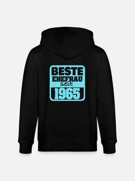 1965 - Stanley/Stella Unisex Bio-Kapuzenjacke CULTIVATOR  - Schwarz