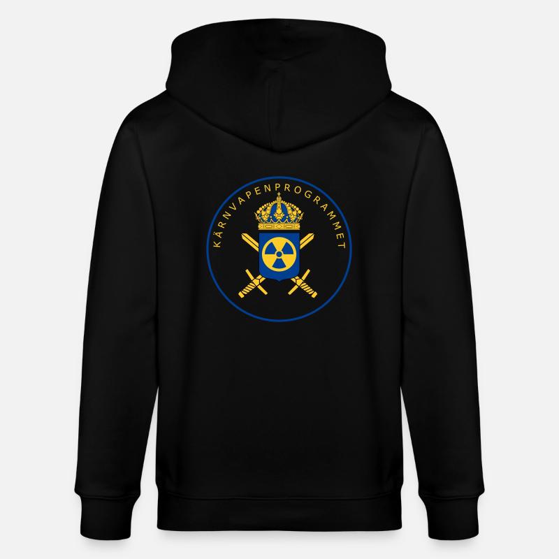Das schwedische Atomwaffenprogramm - Stanley/Stella Unisex Bio-Kapuzenjacke CULTIVATOR  - Schwarz