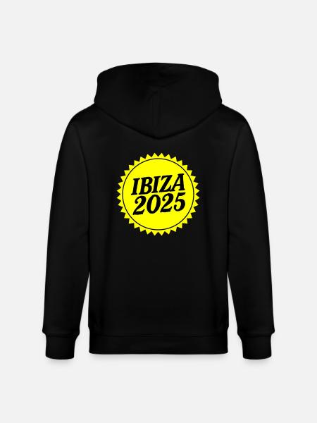 Ibiza 2025 - Stanley/Stella CULTIVATOR  Unisex Organic Hooded Jacket - black