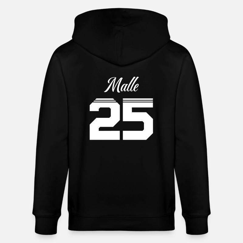 Maillot Malle 2025 - Veste à capuche bio CULTIVATOR Stanley/Stella Unisexe - noir