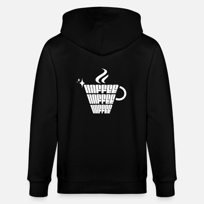 Café Café Café - Veste à capuche bio CULTIVATOR Stanley/Stella Unisexe - noir