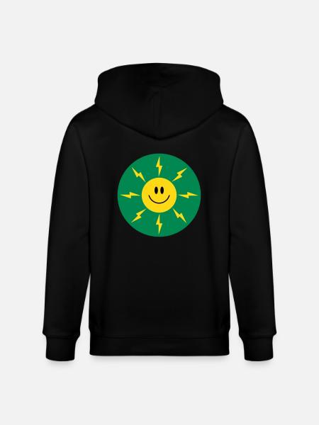 Sonnenenergie - Stanley/Stella Unisex Bio-Kapuzenjacke CULTIVATOR - Schwarz